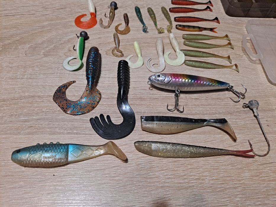 Zestaw przynęt spiningowych