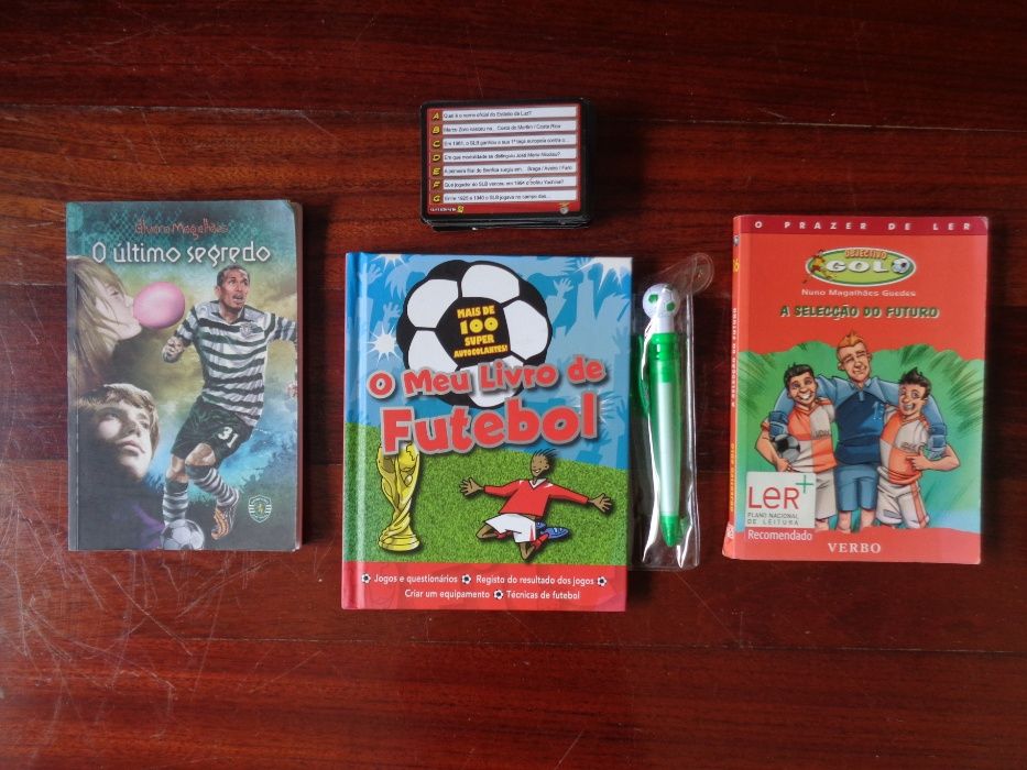 Pack Futebol 5€ - Cartas Quiz SL Benfica, Sporting - Álvaro Magalhães