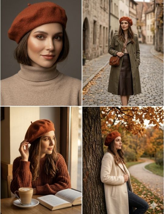 вовняний берет accessories в чудовому стані100% вовна