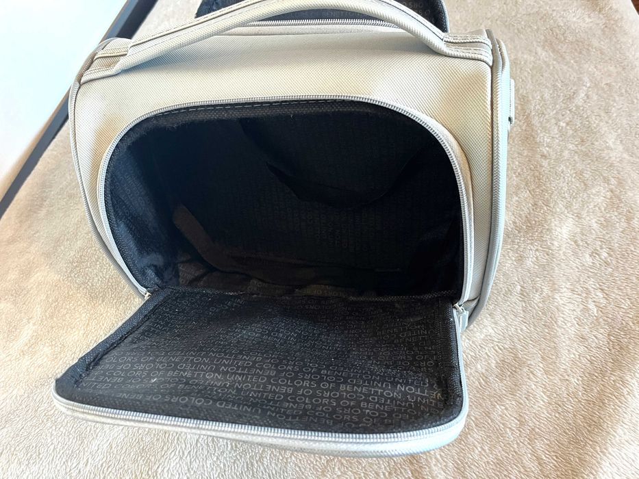 Benetton - Necessaire Cinzento/Prata