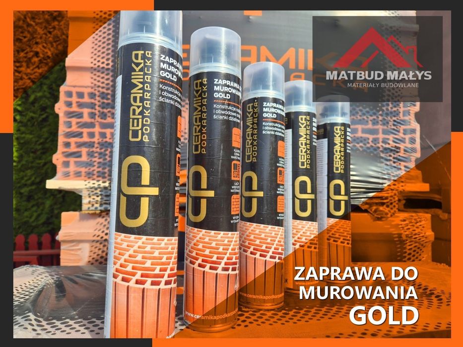 CERAMIKA PODKARPACKA 25 GOLD Pustak Ceramiczny Szlifowany na pianoklej