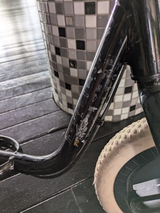 Runride 500 de APRENDIZAGEM de Bicicleta 10 POLEGADAS CRIANÇA PRETO