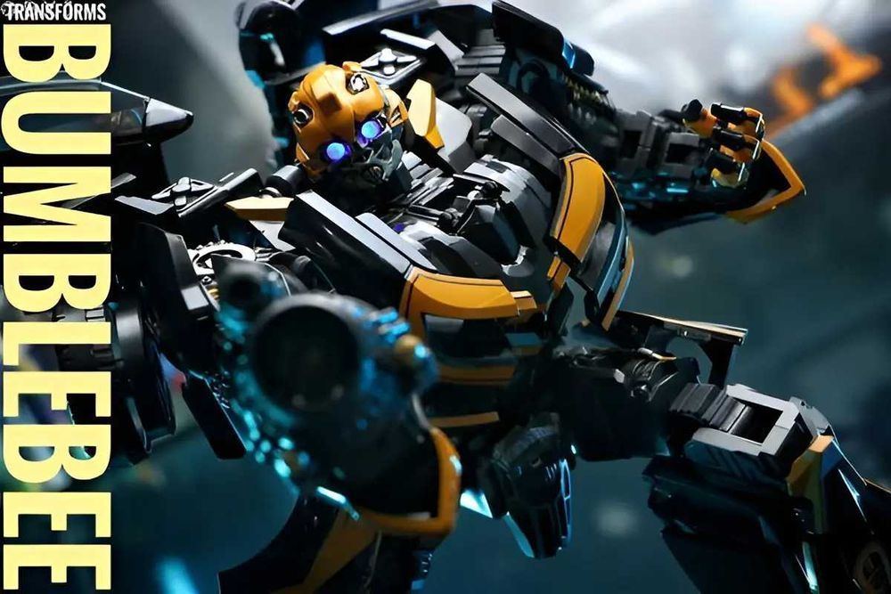 28 СМ Бамблбі Bumblebee Black - Колекційний Трансформер (Код 1094)