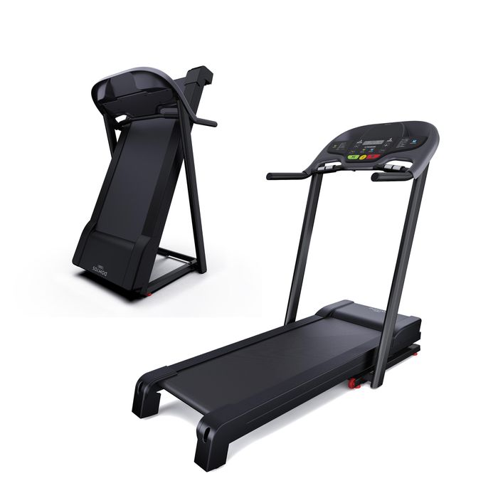 Passadeira de corrida dobrável 13km/h, T520B garantia Decathlon