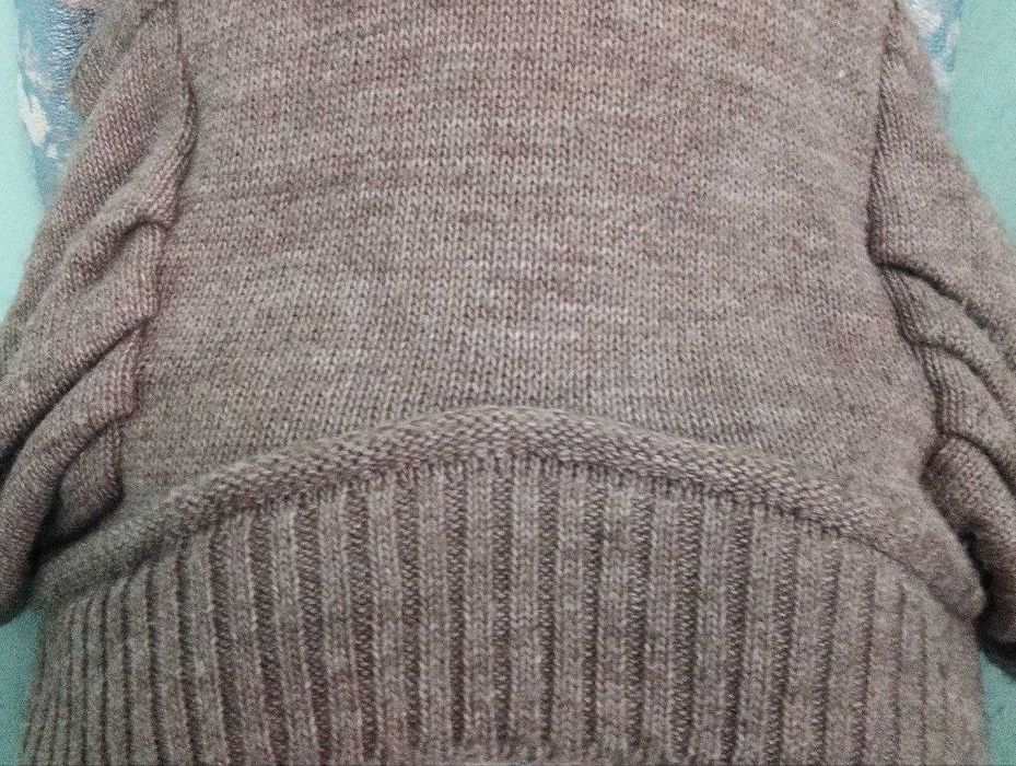 Жилет жіночий трикотаж, жилетка с меховой опушкой р S-М