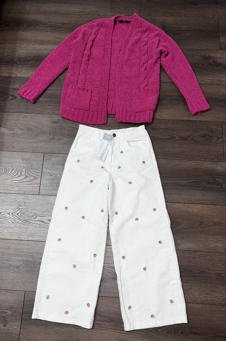 Джинси 9-10 кросівкп 35 22,5см