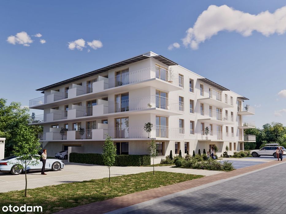 Przestronne 3-pokojowe mieszkanie z balkonem i garażem