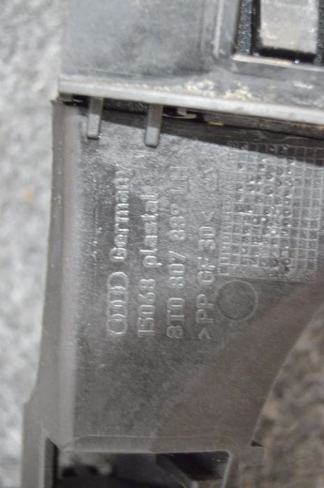 SUPORTE APOIO GUIA PARACHOQUES TRASEIRO TRÁS 8T0807453 AUDI A5 8T 8T3