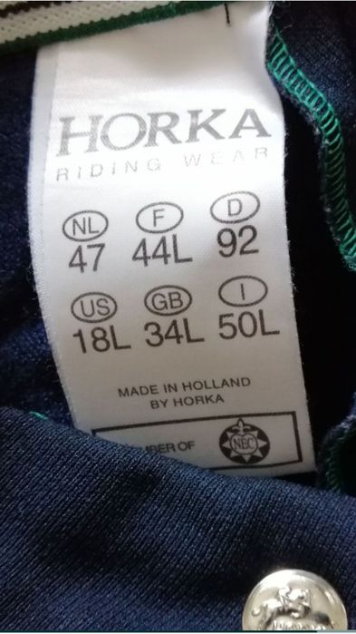 Bryczesy jeździeckie Horka L/XL