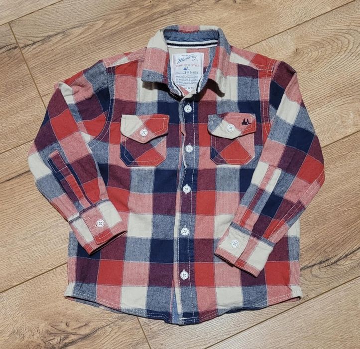 Koszula flanelowa r. 104 mantaray