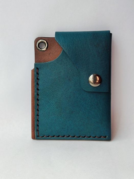 Cardholder skórzany