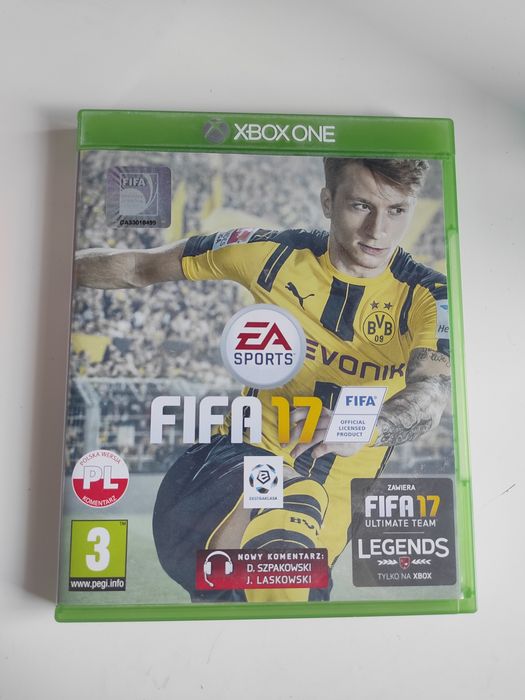 Gra FIFA 17 na Xbox one