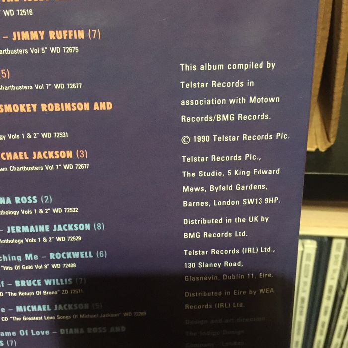 Vinil Triplo: The Motown - 50 Motown classics - 1990