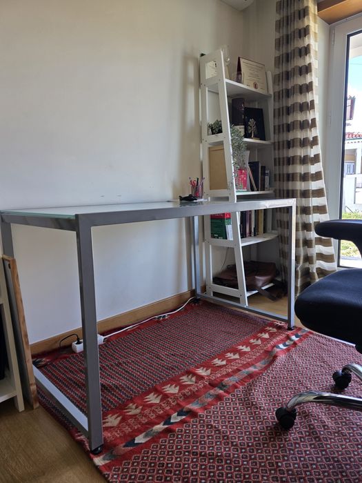 Secretária de Vidro