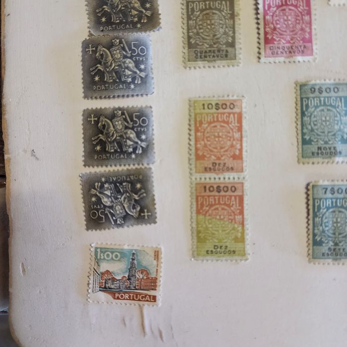Selos antigos variados