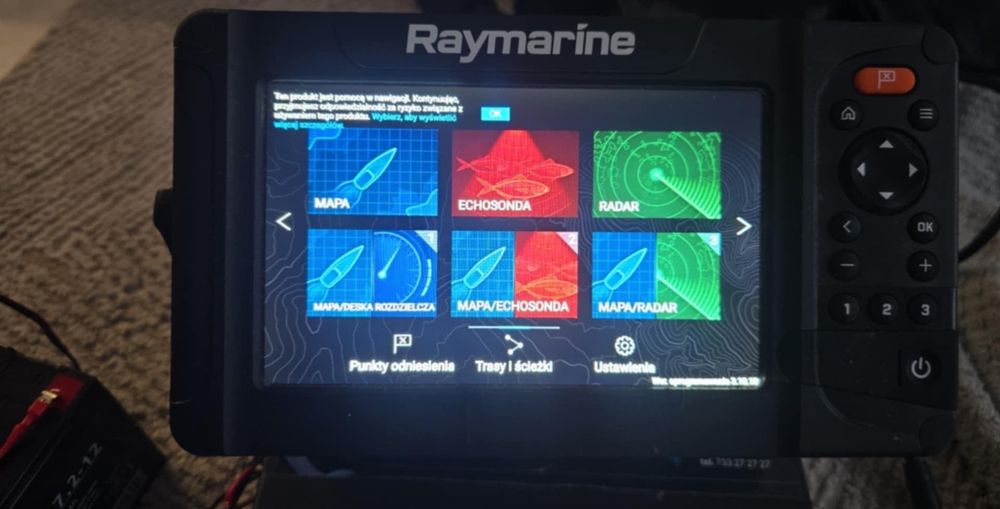 Raymarine echo Plus przetwornik