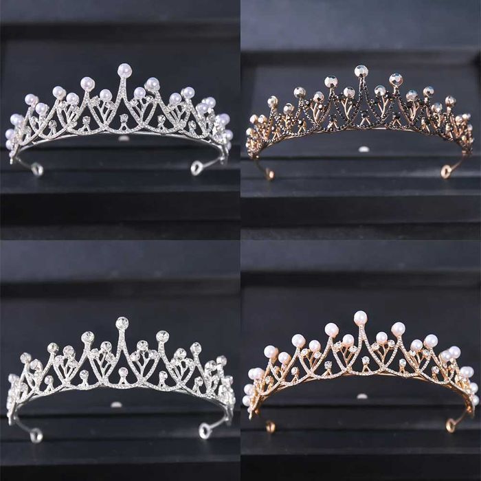 Entrega Imediata Para Noiva Tiara Cristal Acessório Para o Cabelo