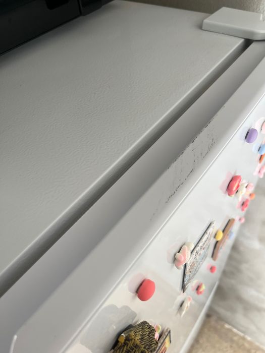 KUNFT Fridge/Freezer, white