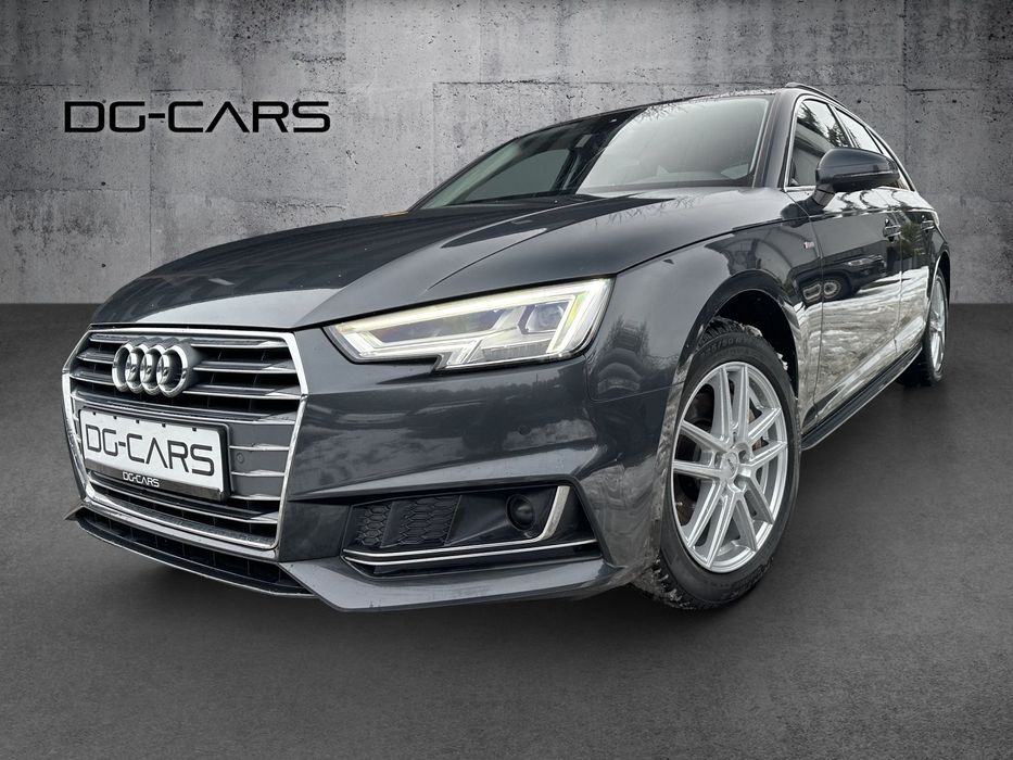 Audi A4 Avant S Line, Ambiente, Virtual, Skóra, Full LED, Serwisowany