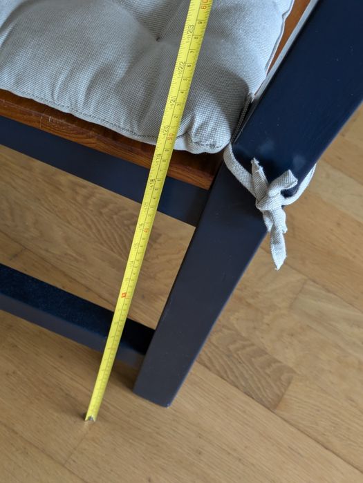 2 cadeiras de madeira maciça restauradas