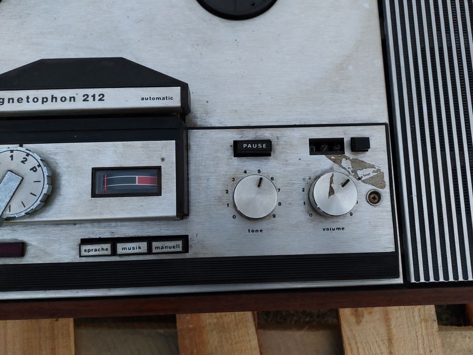 Magnetofon szpulowy TELEFUNKEN 212 automatic zamiana