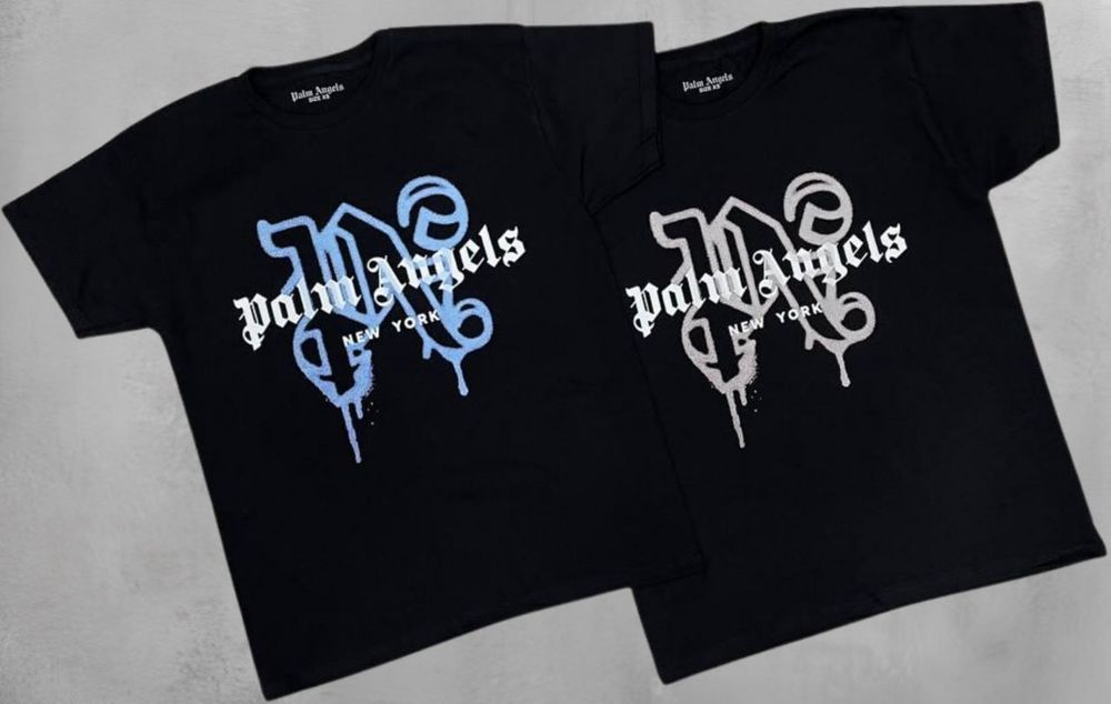 Футболки Palm Angels чорні | Передоплата 100грн перед відправкою