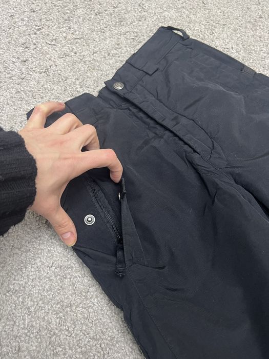 Фирменные лыжные термо штаны Columbia зимние штаны унисекс 140  см