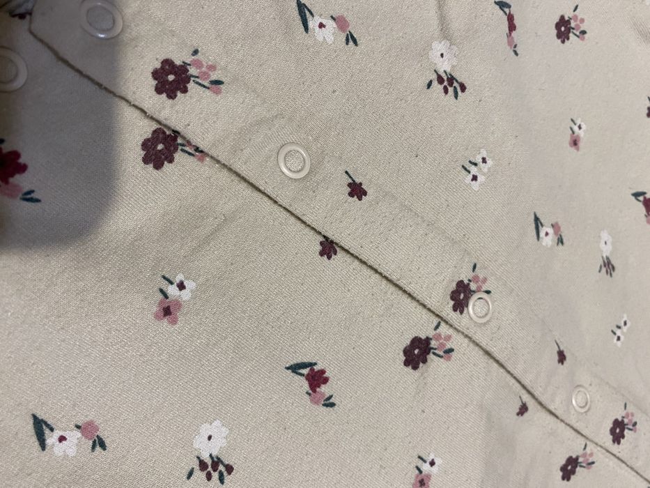 Ромпер байковий для дівчинки