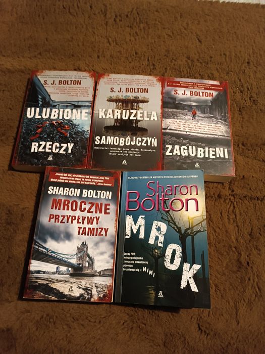 Sharon Bolton cała seria z Lacey Flint