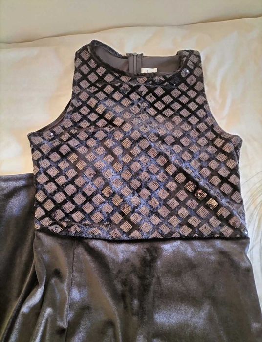 Vestido preto comprido novo