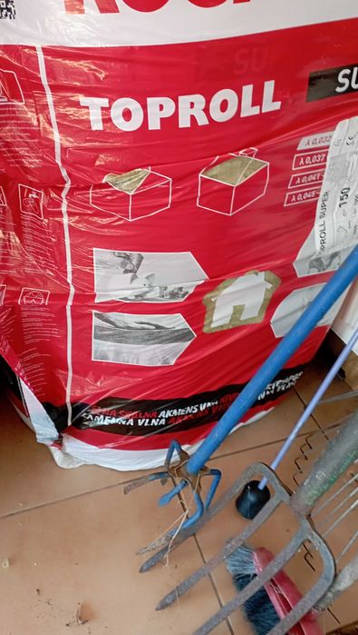 Wełna mineralna rock pool 3,5 mkw rolka