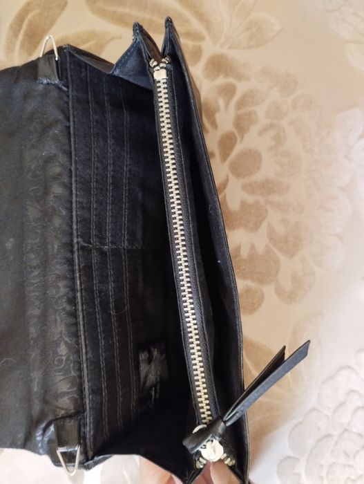 Кожаный клатч кошелек натуральная кожа