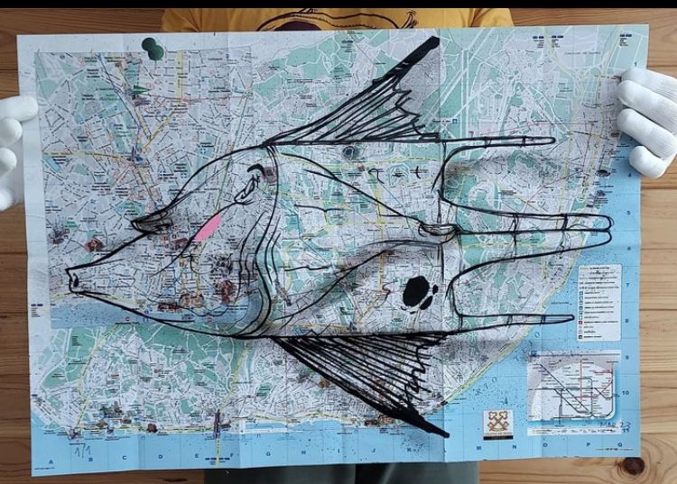 Obra original do Artista Gonçalo MAR