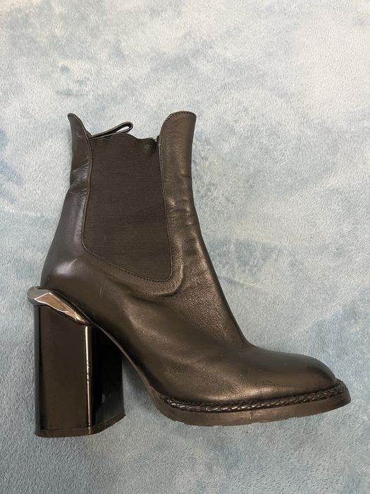 Женские кожаные ботинки , размер 35