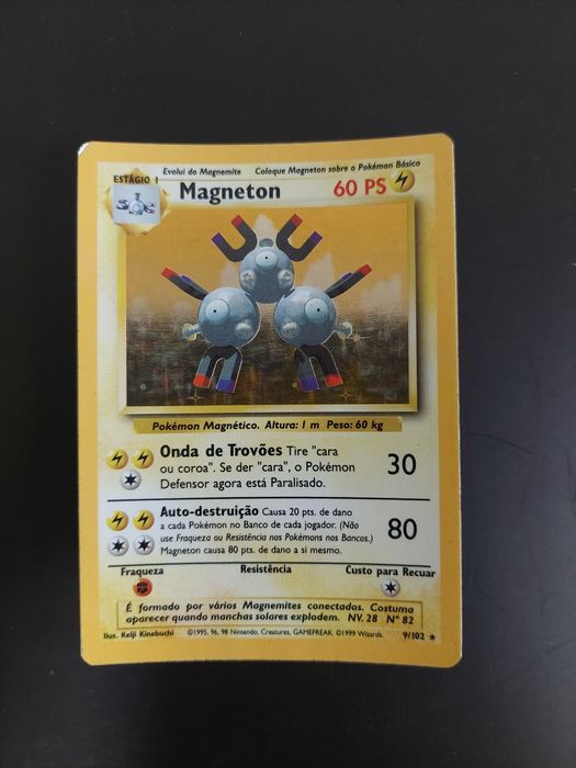 Carta Pokemon Magneton Holo