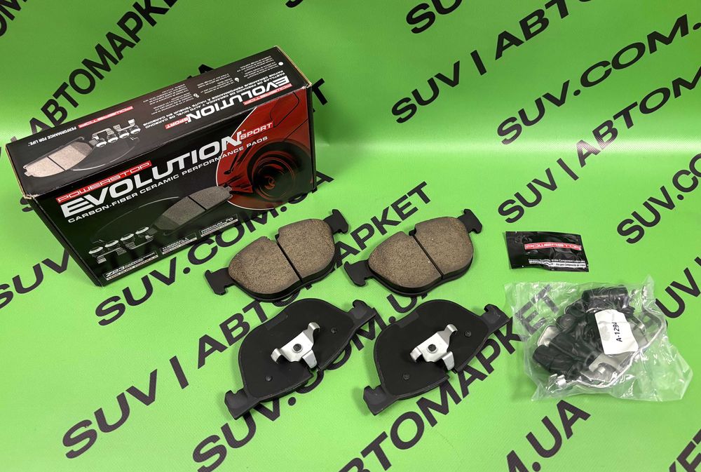 Колодки гальмівні передні Power Stop BMW X5 F15 E70 X6 F16 карбоно-кераміка Z23 23-1042