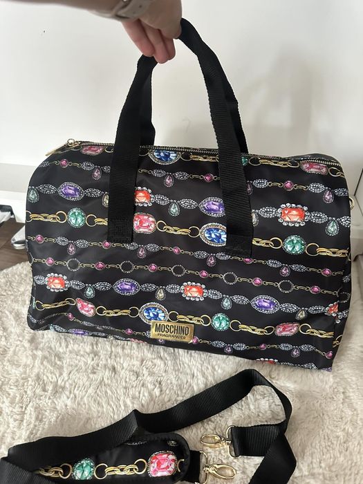 Torebka moschino podróża duża torebka zakupowa
