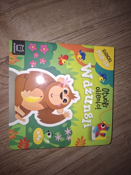 Książeczka Otwórz Okienko W dżungli