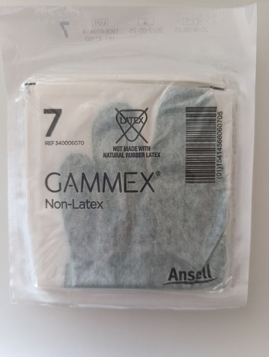 Стерильні неопудрені хірургічні рукавички Gammex