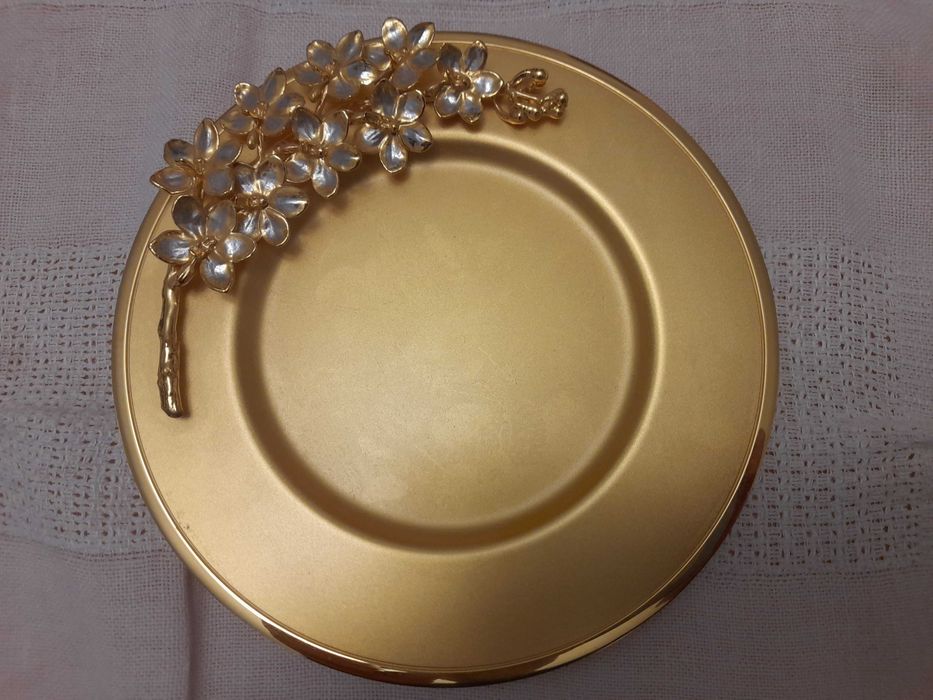 Декоративна тарілка Risis Сінгапур, золото 24 карати (100%)