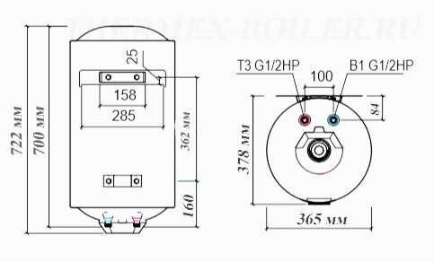 Бойлер "Thermex"