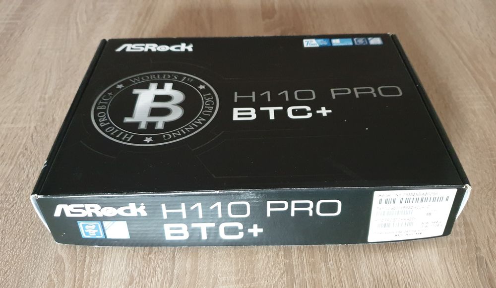 Płyta Główna ASRock H110 Pro BTC+ ; 13xGPU Nowa
