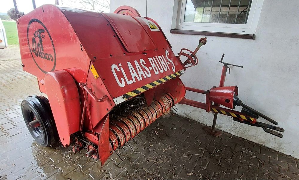 Prasa kostkująca do siana class