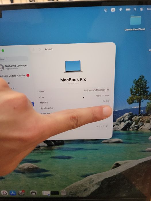 Apple MacBook 16" M1 MAX 64GB RAM