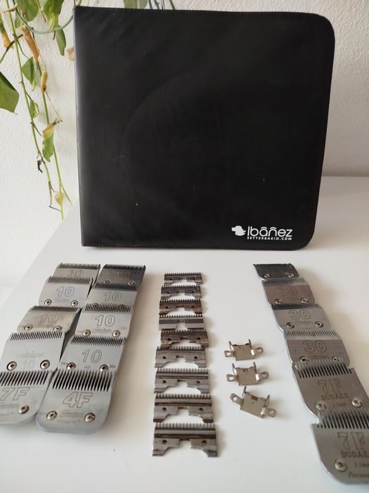 Laminas para máquinas de tosquiar/grooming