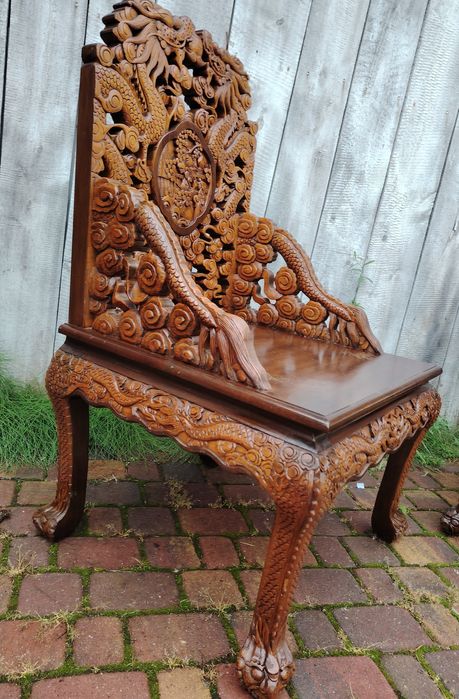 Fotele orientalne teek