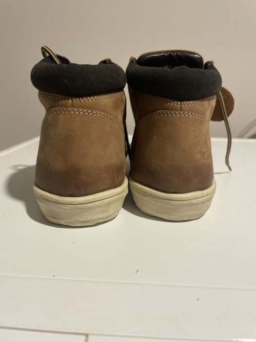 Buty chłopięce, skórzane, jesień/zima, jak nowe, r38, Marks & Spencer