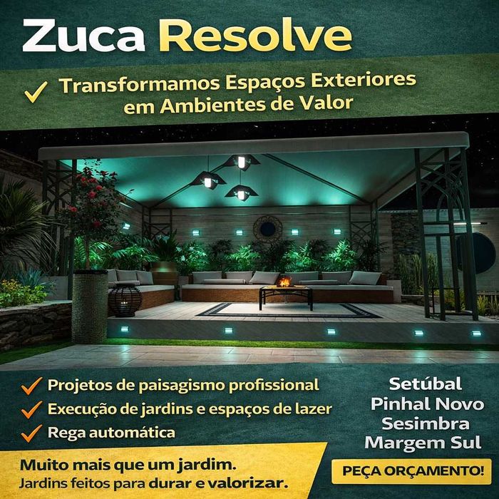 Projetos de áreas externas Personalizados em todo Portugal  inovação