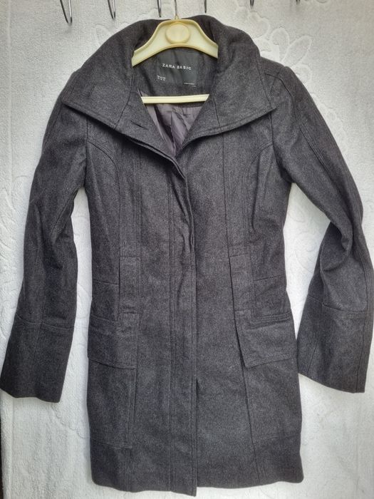 Casaco de mulher cinzento Zara TM XS  CS 033