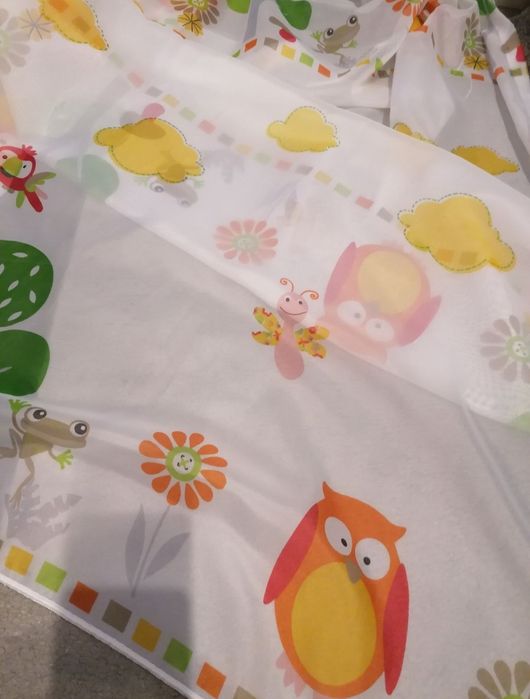 Piękna firana do dziecięcego pokoju